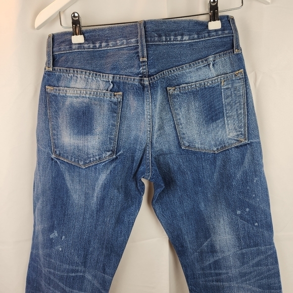 Current Elliott selvage denim unisex jeans size 28 new no tags - Picture 7 of 9